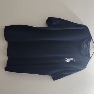 Polo by Ralph Lauren Navy Short-Sleeve Tee with White Pony Logo